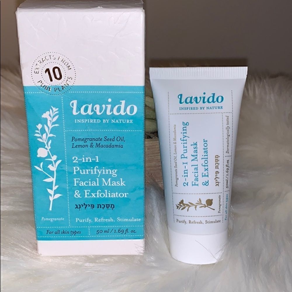 $20🌟 Lavido 2-in-1 Purifying Mask Exfoliator